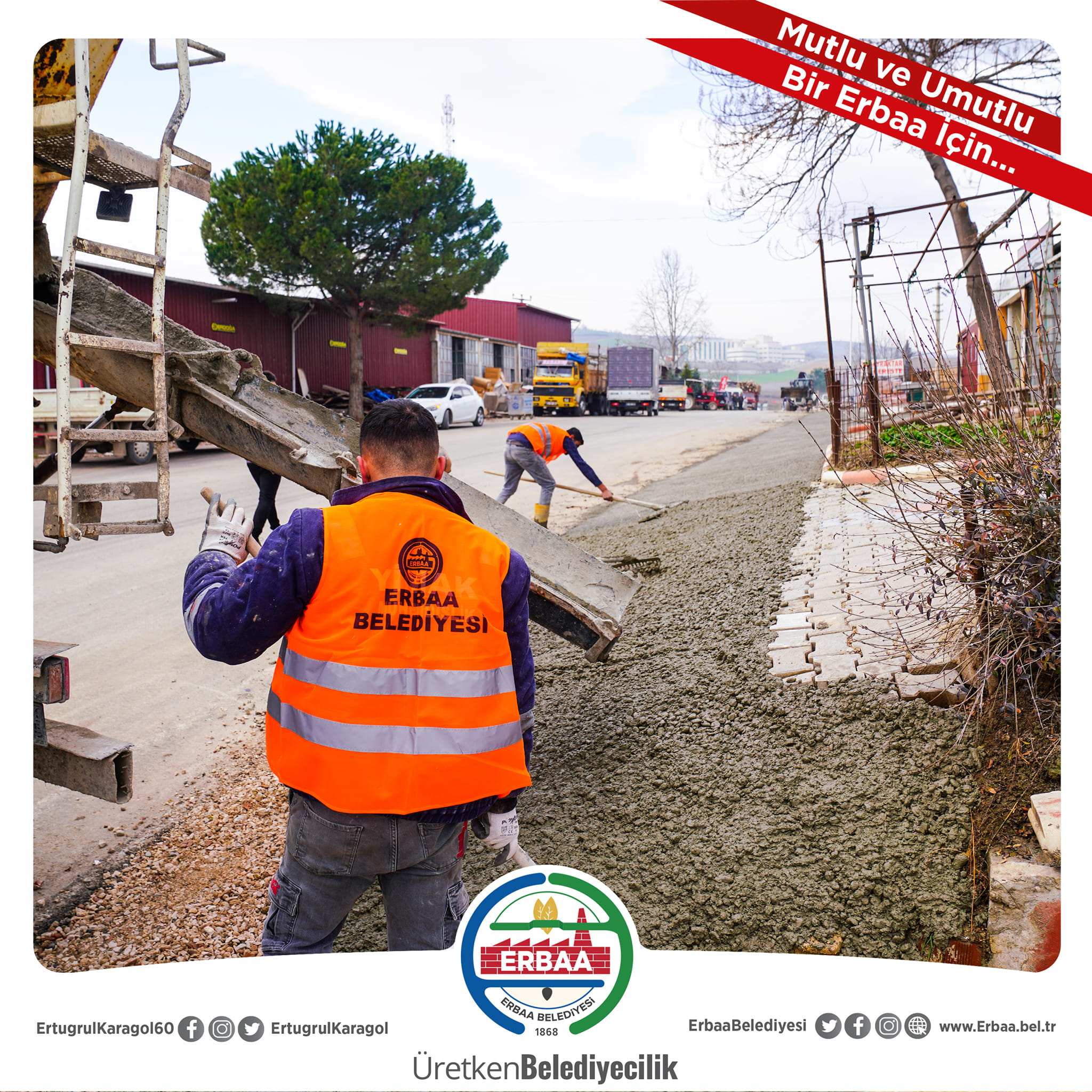 Küçük Sanayi Sitemizi Yenilemeye Devam Ediyoruz.