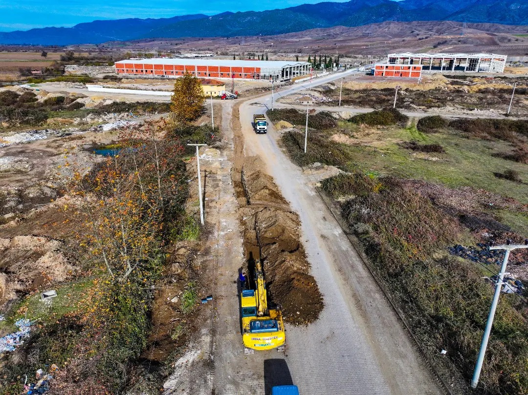 6000 Metrelik Kanalizasyon Altyapısı İçin Çalışmalar Son Hız Devam Ediyor.