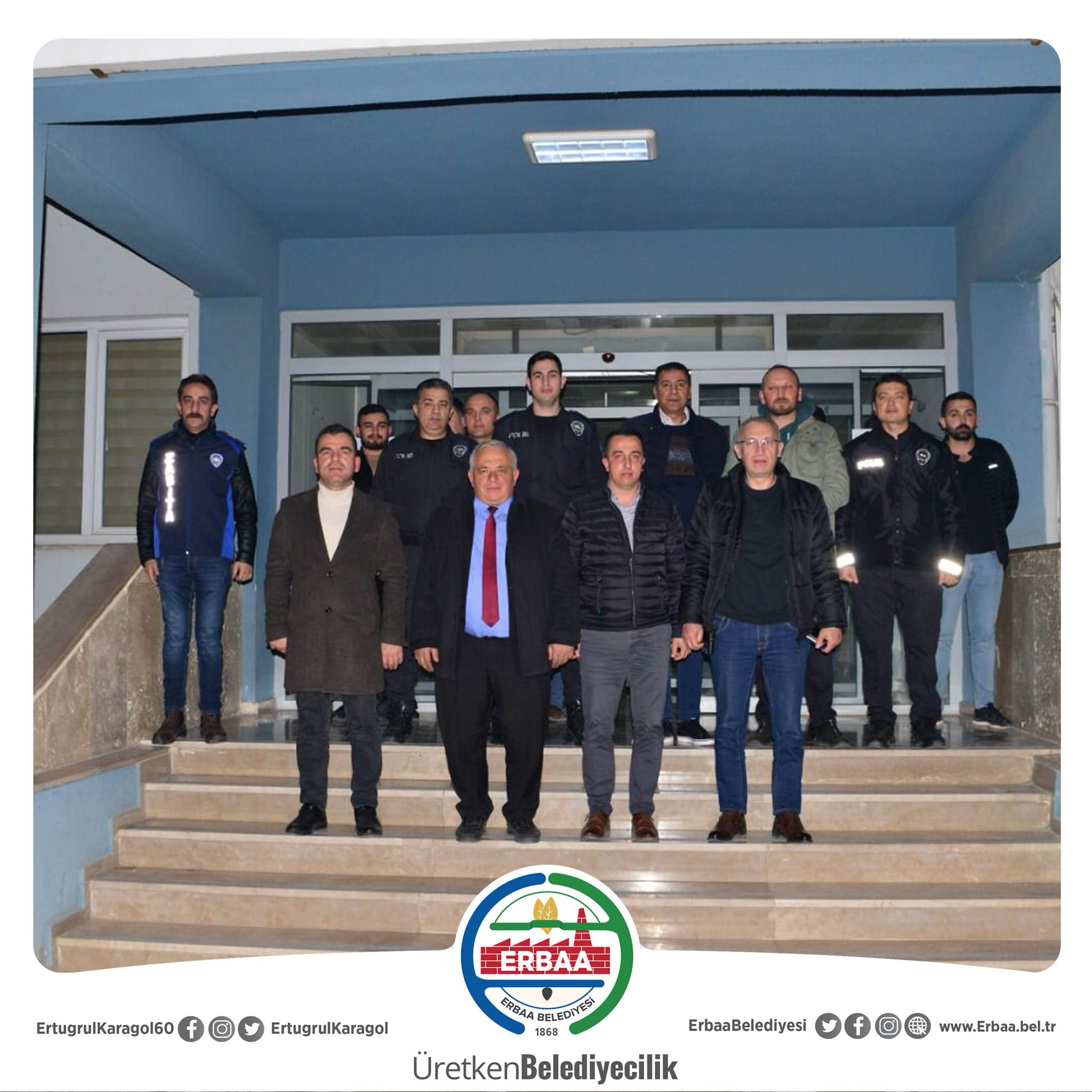 Belediye Başkan Vekilimiz Bahtiyar SÜDÜTEMİZ, Sosyal Yardımlaşma Müdürlüğü ve zabıta ekiplerimiz ile İlçe Emniyet ve Bölge Trafik Denetleme Amirliğini ziyaret etti.