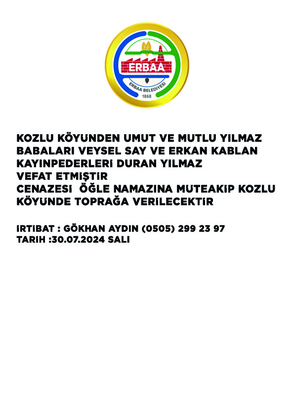 DURAN YILMAZ 30.07.2024