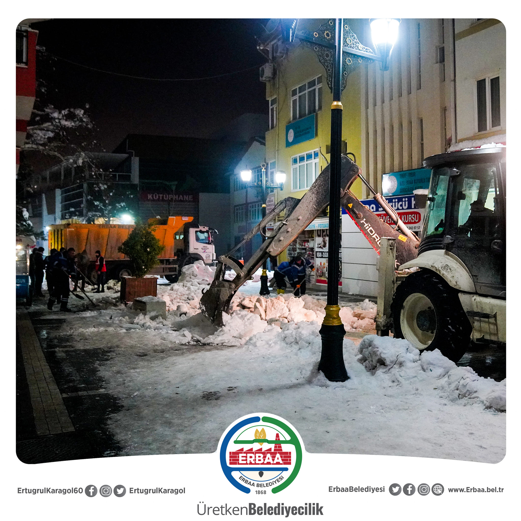 Ekiplerimizin Çarşı Merkezindeki Çalışmaları Devam Ediyor.