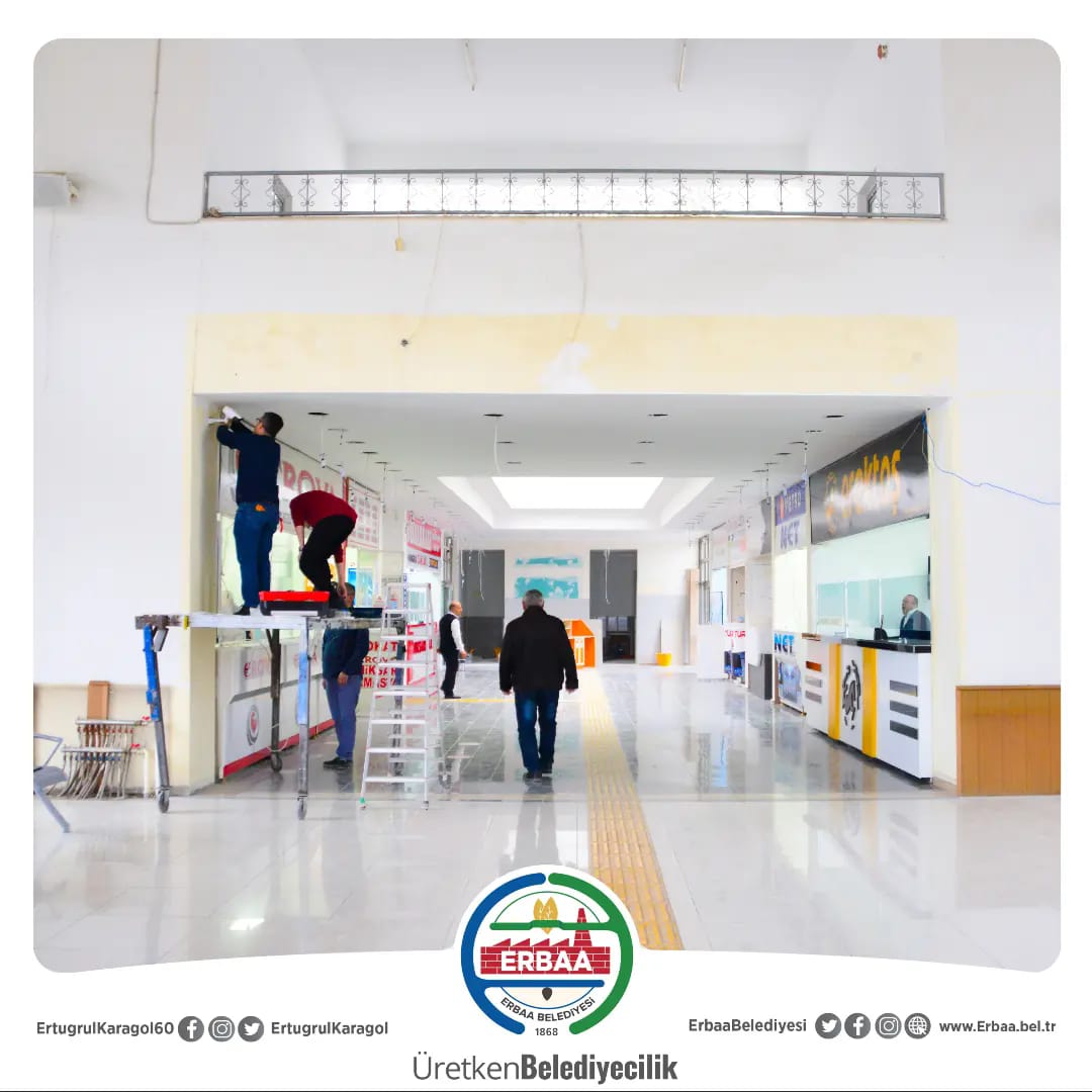 Belediyemiz Şehirler Arası Otogarda Bakım ve Onarım Çalışmaları Başlattı.