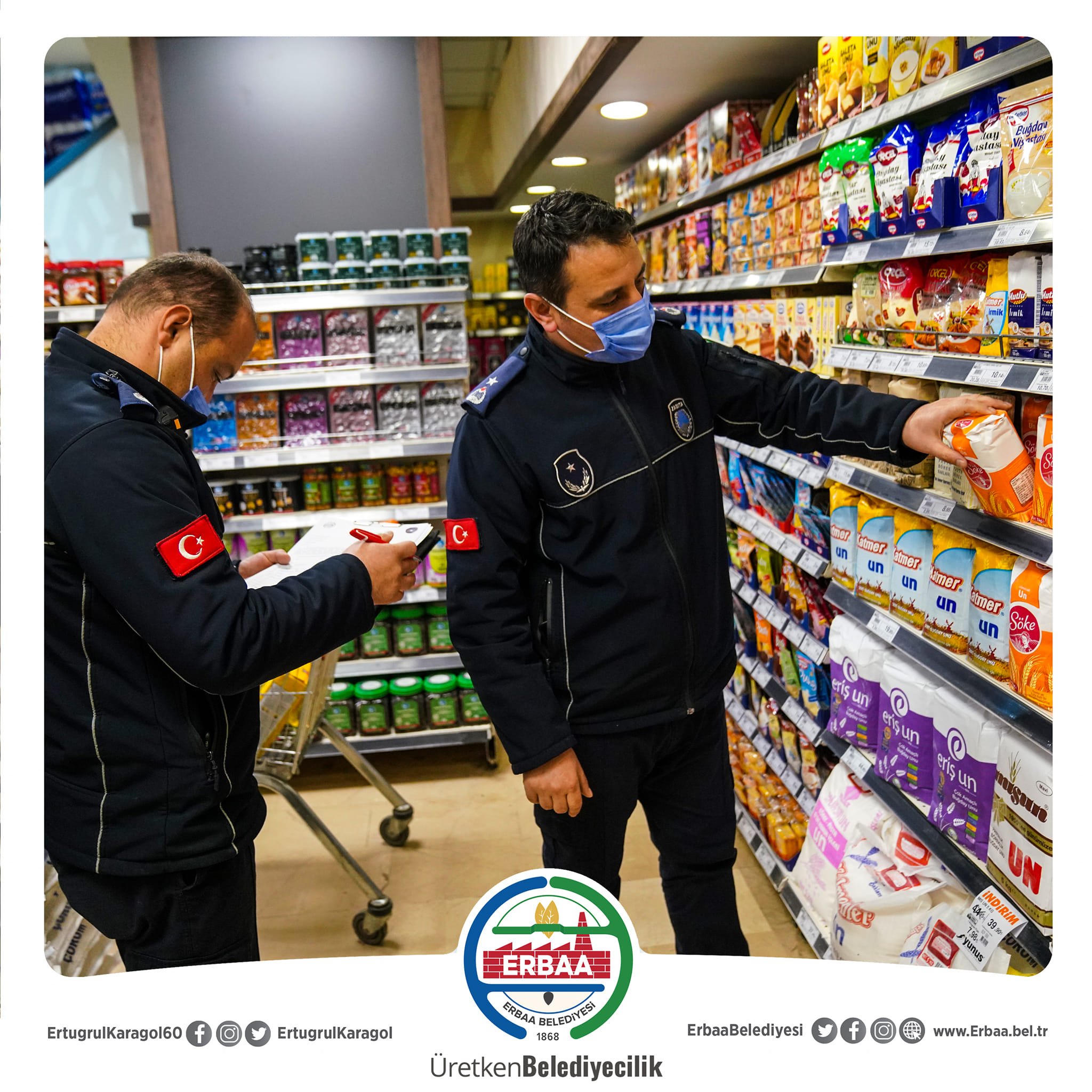 Zabıta Müdürlüğü Ekiplerimiz İlçemizdeki Marketlerde Etiket Fiyatı ve Kasa Fiyatı Denetimi Yaptılar.