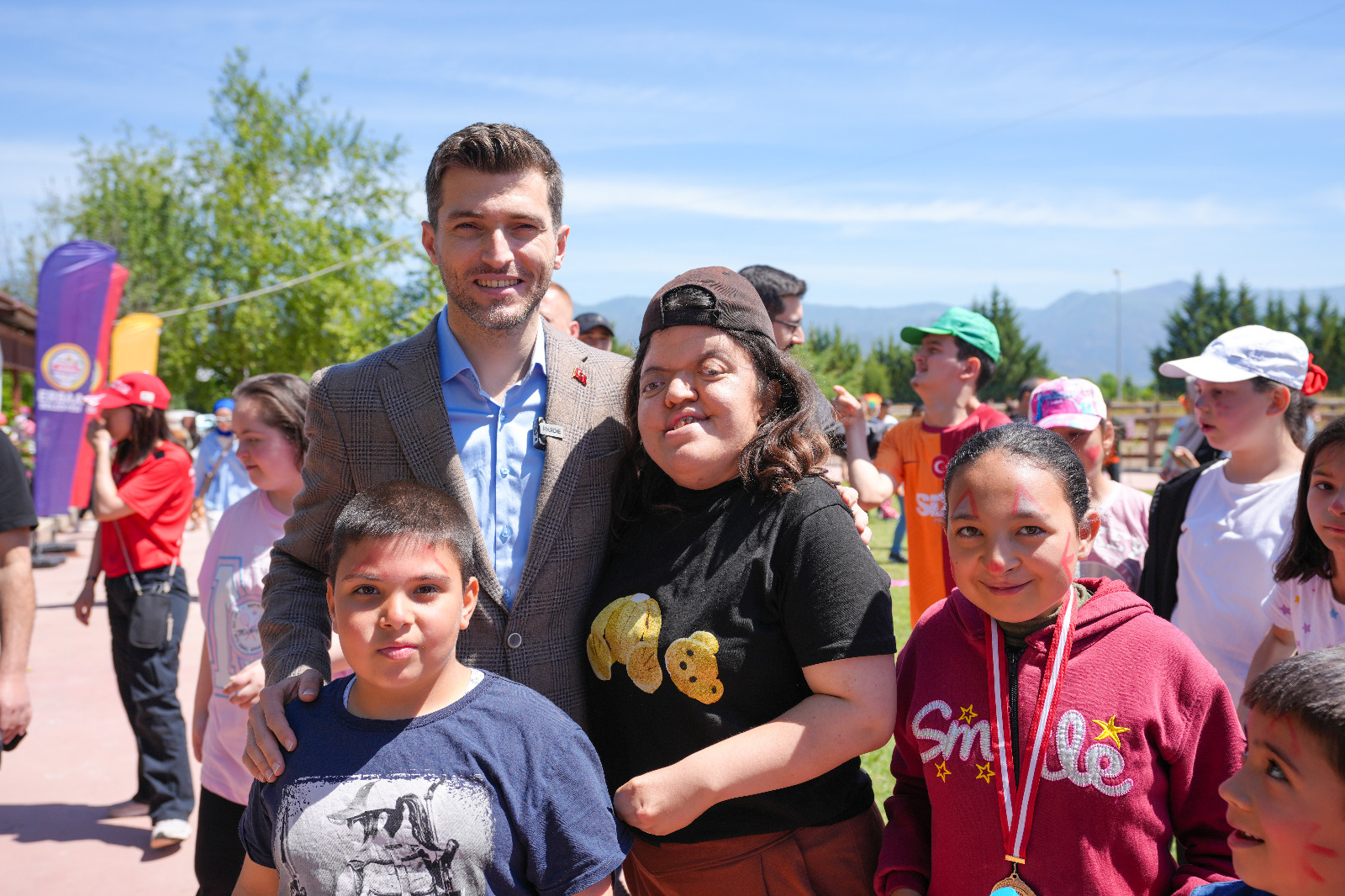 Erbaa’da özel çocuklar Bahar Şenliğinde buluştu