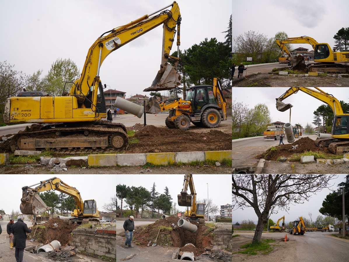 Fatih Sultan Mehmet Mahallesi Kanbolat Caddesinde Ekiplerimiz 520 Metre Uzunluğunda Yağmur Suyu Drenaj Hattını Yenilemek İçin Çalışmalarına Başladı.