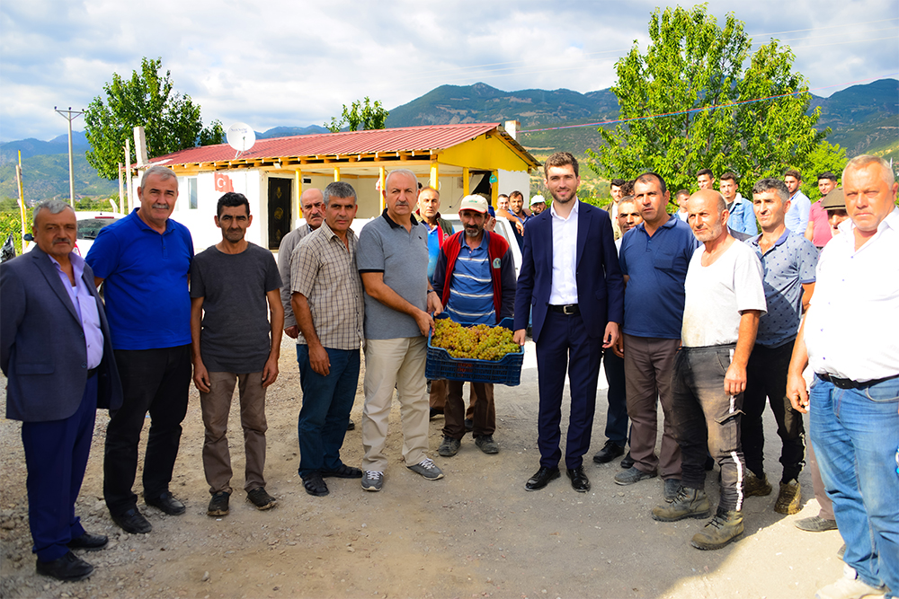 Başkanımızdan Çiftçilere Ziyaret