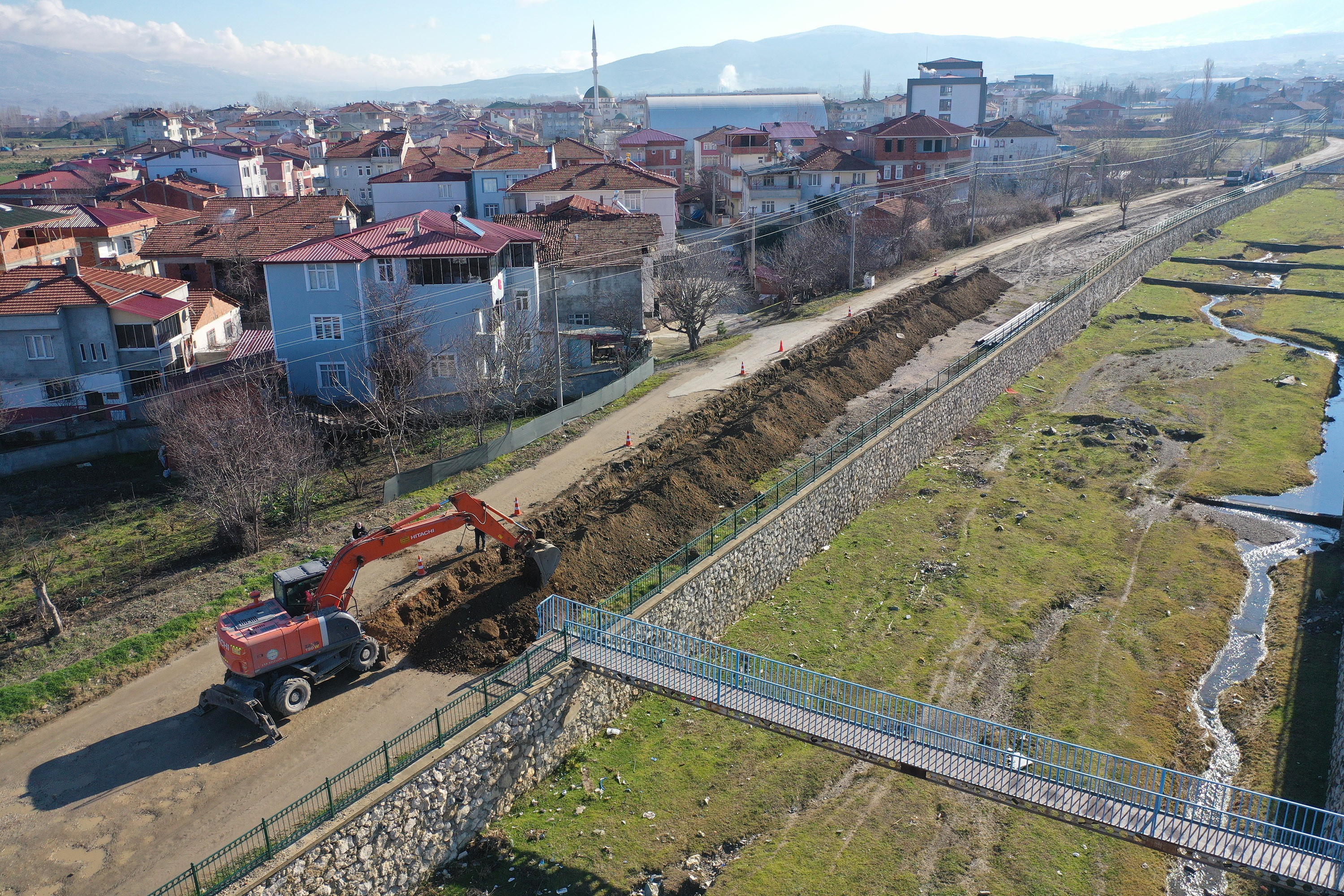 Belediyemiz Yıldırım Beyazıt Mahallesi’nde içme suyu altyapısı için çalışma başlattı.