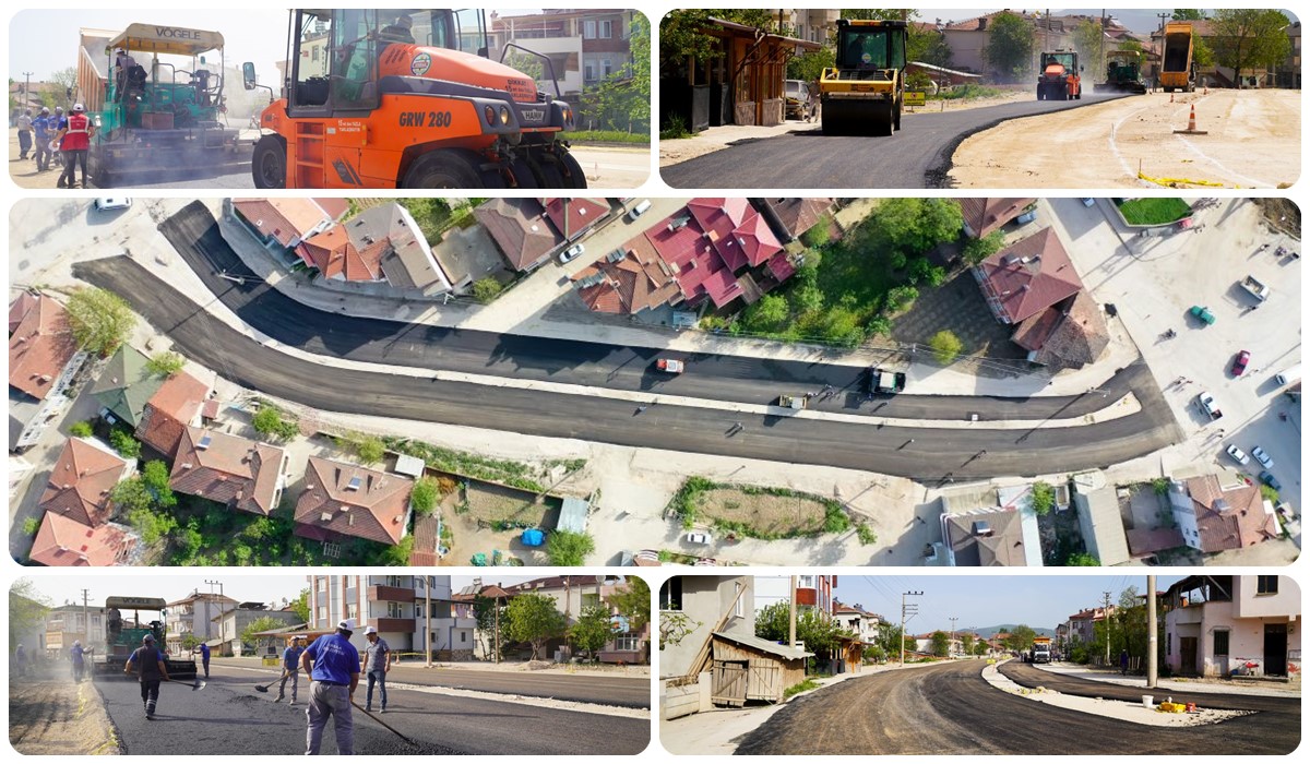 Yıldırım Beyazıt Mahallesi Orhan Gazi Caddesinde Fen İşleri Müdürlüğü Ekiplerimiz Kanal Kapatma Çalışmalarını Tamamladığımız Alanda Sıcak Asfalt Çalışmalarını Tamamladı.