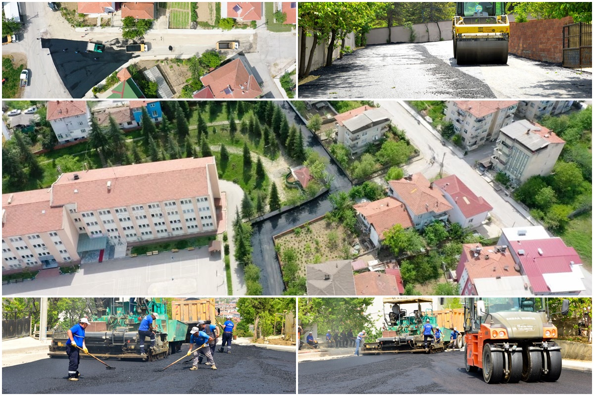 Asfalt Çalışmalarımız Devam Ediyor.