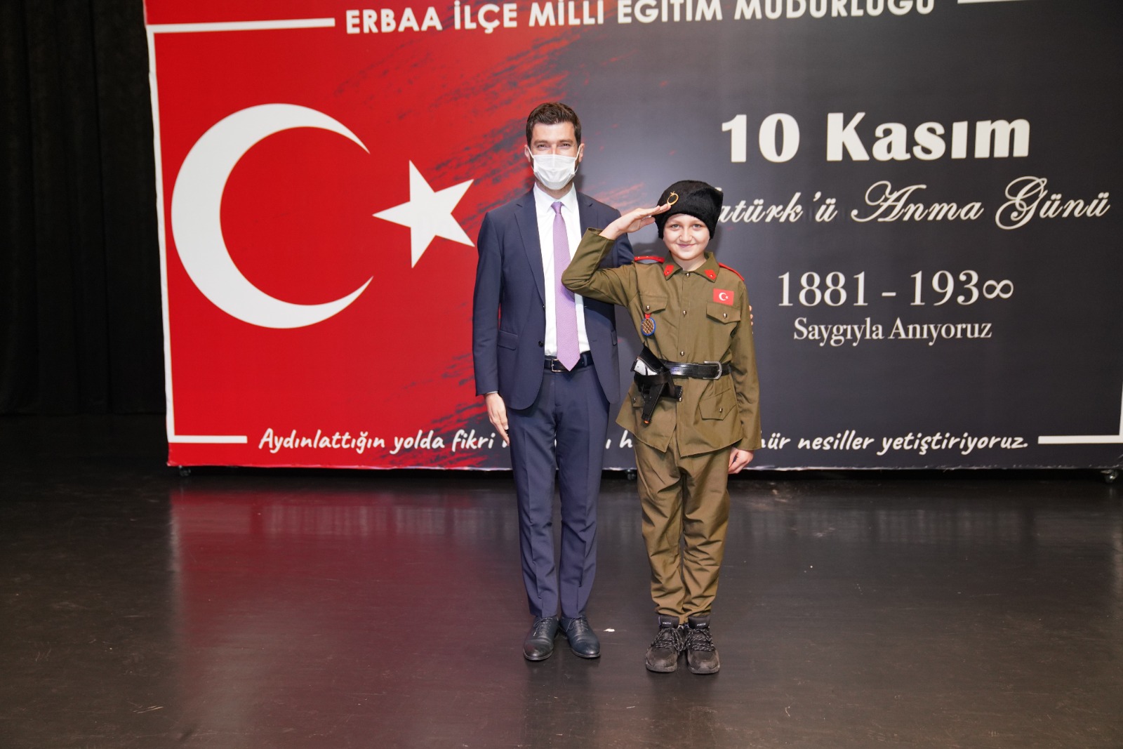 Ulu Önder Mustafa Kemal Atatürk’ü Andık