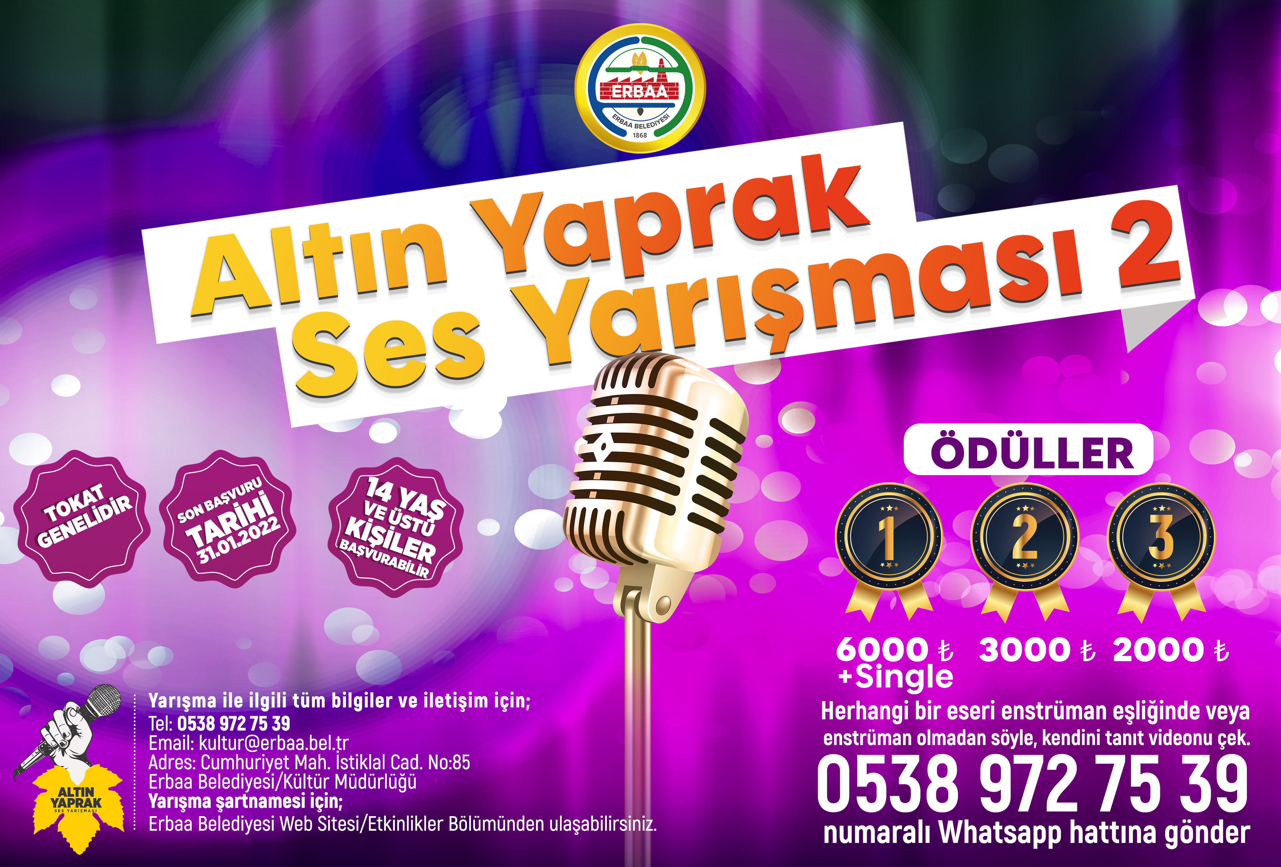 ALTIN YAPRAK SES YARIŞMASI  - 2 -
